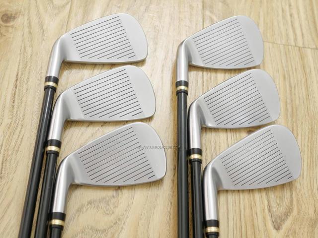 Iron set : Honma : **ก้าน 3 ดาว** ชุดเหล็ก Honma Beres IS-01 (หน้าเด้ง Maraging) มีเหล็ก 6-11 (6 ชิ้น เทียบเท่า 5-Pw) ก้าน ARMRQ 6 (45) FLex R (3 ดาว)