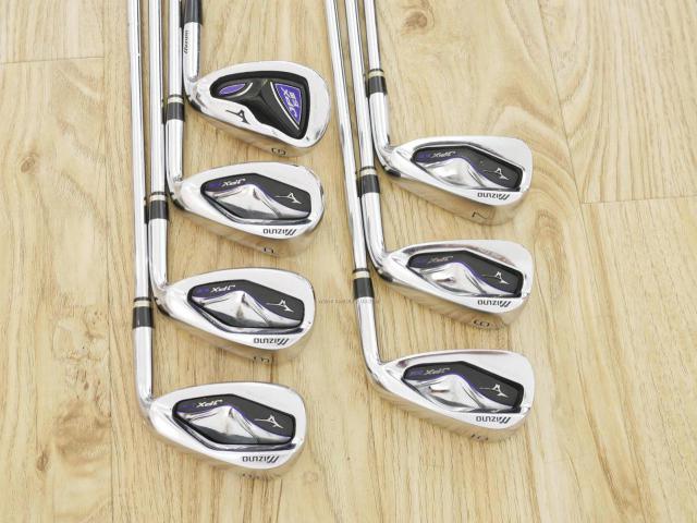 Iron set : Mizuno : ชุดเหล็ก Mizuno JPX EIII Hot Metal (รุ่นท้อป ใบใหญ่ หน้าเด้ง ตีไกล) มีเหล็ก 5-Pw,Aw (7 ชิ้น) ก้านเหล็ก NS Pro 950 Flex SR