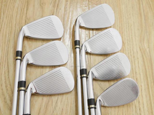 Iron set : Mizuno : ชุดเหล็ก Mizuno JPX EIII Hot Metal (รุ่นท้อป ใบใหญ่ หน้าเด้ง ตีไกล) มีเหล็ก 5-Pw,Aw (7 ชิ้น) ก้านเหล็ก NS Pro 950 Flex SR