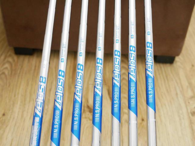 Iron set : Taylormade : ชุดเหล็ก Taylormade SIM MAX (ออกปี 2020 Japan Spec.) มีเหล็ก 5-Pw,Sw (7 ชิ้น) ก้านเหล็ก NS Pro ZELOS 8 Flex S