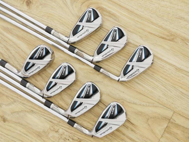 Iron set : Taylormade : ชุดเหล็ก Taylormade SIM MAX (ออกปี 2020 Japan Spec.) มีเหล็ก 5-Pw,Sw (7 ชิ้น) ก้านเหล็ก NS Pro ZELOS 8 Flex S