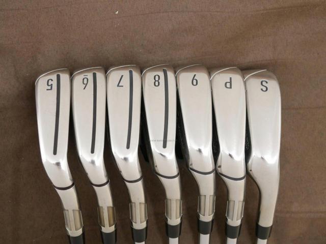 Iron set : Taylormade : ชุดเหล็ก Taylormade SIM MAX (ออกปี 2020 Japan Spec.) มีเหล็ก 5-Pw,Sw (7 ชิ้น) ก้านเหล็ก NS Pro ZELOS 8 Flex S