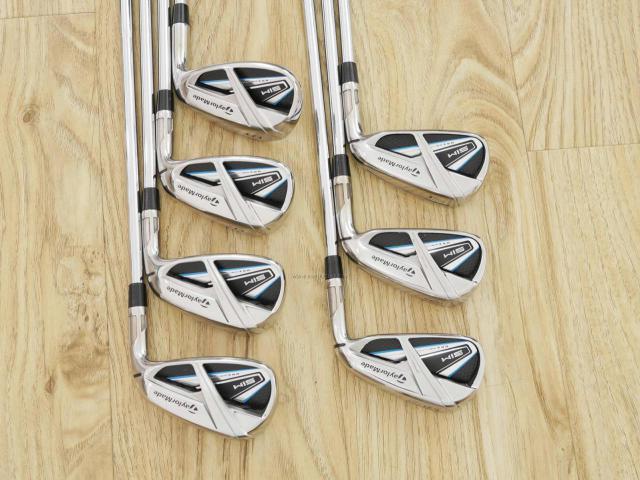 Iron set : Taylormade : ชุดเหล็ก Taylormade SIM MAX (ออกปี 2020 Japan Spec.) มีเหล็ก 5-Pw,Sw (7 ชิ้น) ก้านเหล็ก NS Pro ZELOS 8 Flex S
