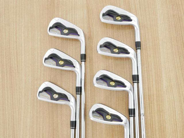 Iron set : Callaway : ชุดเหล็ก Callaway Legacy V (Forged) มีเหล็ก 5-Pw,Aw (7 ชิ้น) ก้านเหล็ก GS85 R300