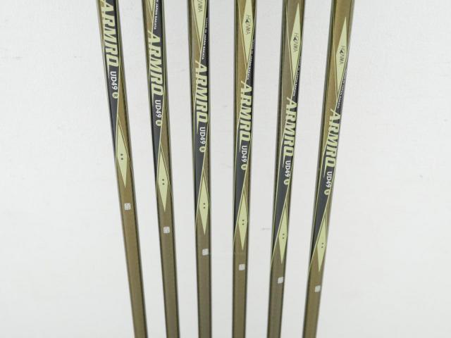 Iron set : Honma : Honma Beres MG703 (หน้าเด้ง) มีเหล็ก 6-11 (6 ชิ้น เทียบเท่า 5-Pw) ก้าน ARMRQ UD49 Flex R (2 ดาว)