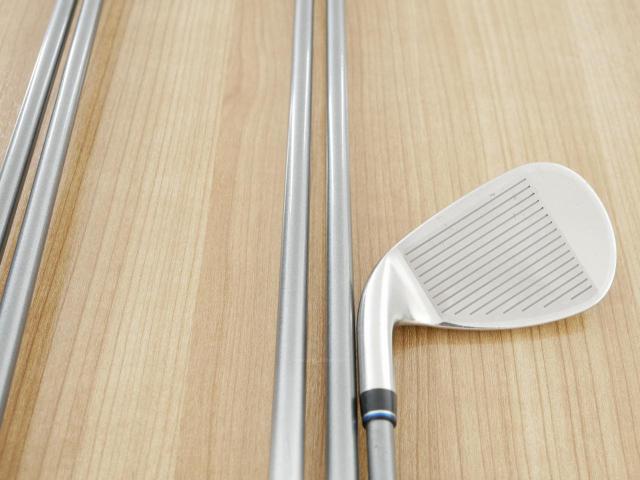 Iron set : XXIO : **มีตำหนิ** ชุดเหล็ก XXIO Cross 2 (ออกปี 2021 ตีไกลที่สุดของที่สุดจาก XXIO หน้าเด้งสุดๆ) มีเหล็ก 7-Pw,Aw (5 ชิ้น ตีไกลกว่าปกติ 2 เบอร์) ก้านกราไฟต์ MH-2000 Flex R