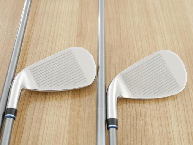 Iron set : XXIO : **มีตำหนิ** ชุดเหล็ก XXIO Cross 2 (ออกปี 2021 ตีไกลที่สุดของที่สุดจาก XXIO หน้าเด้งสุดๆ) มีเหล็ก 7-Pw,Aw (5 ชิ้น ตีไกลกว่าปกติ 2 เบอร์) ก้านกราไฟต์ MH-2000 Flex R