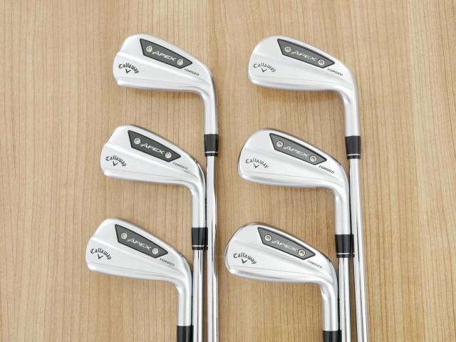 Iron set : Callaway : ชุดเหล็ก Callaway APEX Ai200 Forged (รุ่นล่าสุด ออกปี 2024) มีเหล็ก 5-Pw (6 ชิ้น) ก้านเหล็ก NS Pro Modus 105 Flex S