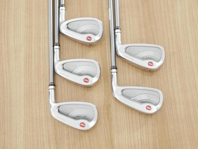 Iron set : PRGR : ชุดเหล็กกระเทย PRGR NEW Egg Forged (รุ่นปี 2020 ตีง่ายและไกลมากๆ เด้งสุดๆ COR 0.82) มีเหล็ก 6-Pw (5 ชิ้น) ก้านกราไฟต์ Flex R (M-37)