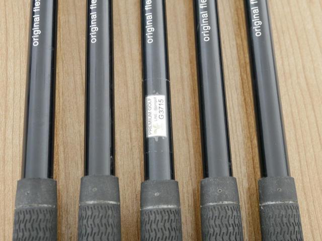 Iron set : PRGR : ชุดเหล็กกระเทย PRGR NEW Egg Forged (รุ่นปี 2020 ตีง่ายและไกลมากๆ เด้งสุดๆ COR 0.82) มีเหล็ก 6-Pw (5 ชิ้น) ก้านกราไฟต์ Flex R (M-37)