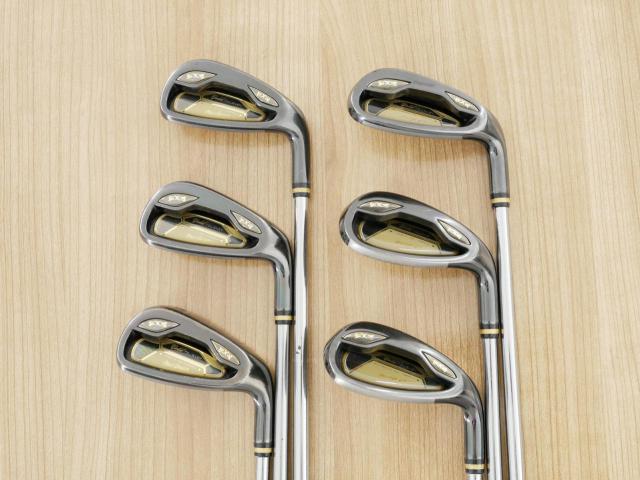 Iron set : Macgregor : ชุดเหล็ก Macgregor Gold Tourney (รุ่นท๊อปสุด เป็นเหล็กเด้งผิดกฏ ราคาปกติเกือบ 2 แสน) มีเหล็ก 7-Pw,Aw,Sw (6 ชิ้น) ก้านกราไฟต์ Flex R