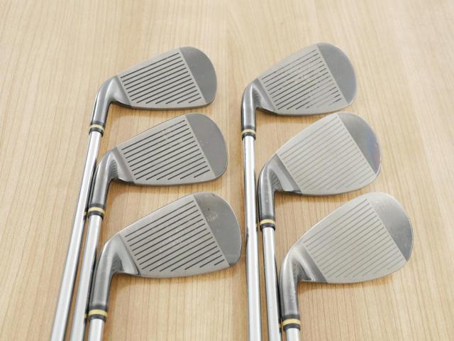 Iron set : Macgregor : ชุดเหล็ก Macgregor Gold Tourney (รุ่นท๊อปสุด เป็นเหล็กเด้งผิดกฏ ราคาปกติเกือบ 2 แสน) มีเหล็ก 7-Pw,Aw,Sw (6 ชิ้น) ก้านกราไฟต์ Flex R