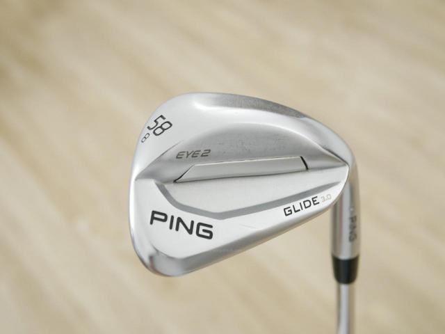 Wedge : Other : Wedge Ping Glide 3.0 EYE 2 Loft 58 ก้านเหล็ก Ping ZZ-115 Flex S