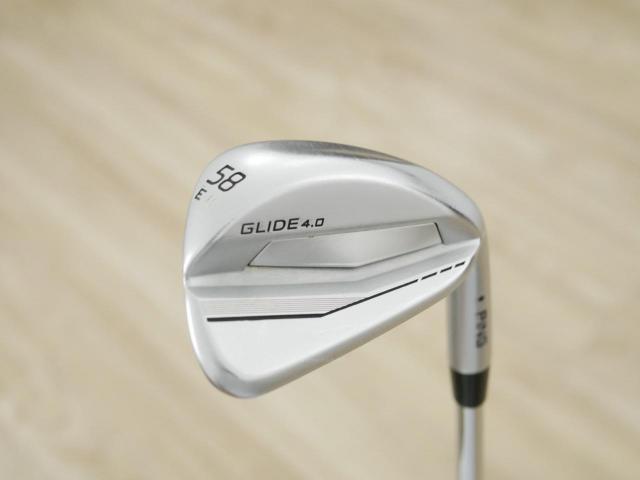 Wedge : Other : Wedge Ping Glide 4.0 (ออกปี 2023) Loft 58 ก้านเหล็ก NS Pro Modus 105 Flex S