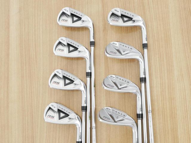 Iron set : PRGR : ชุดเหล็ก PRGR ID Nabla RS Titan Face (ปี 2015 หน้าเด้ง ตีไกล) มีเหล็ก 5-Pw,Aw,Sw (8 ชิ้น) ก้านเหล็ก True Temper XP95 S200