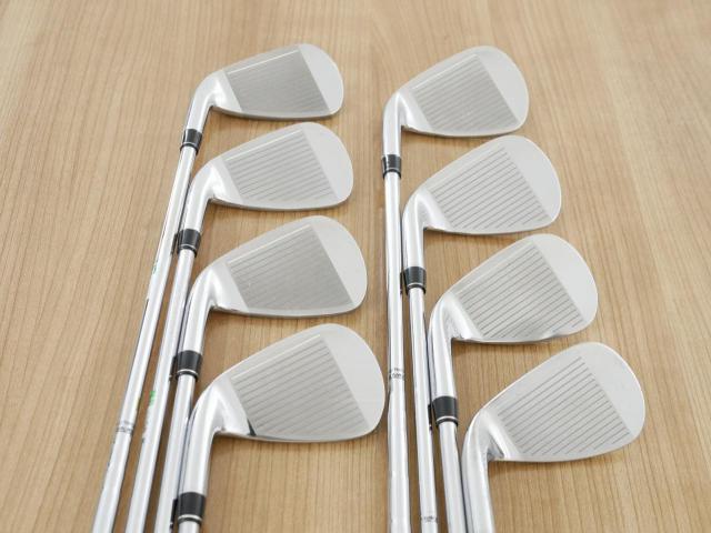 Iron set : PRGR : ชุดเหล็ก PRGR ID Nabla RS Titan Face (ปี 2015 หน้าเด้ง ตีไกล) มีเหล็ก 5-Pw,Aw,Sw (8 ชิ้น) ก้านเหล็ก True Temper XP95 S200