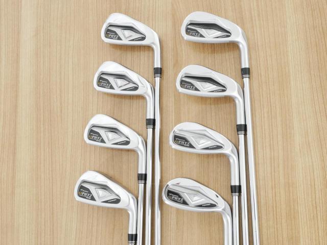 Iron set : Tourstage : ชุดเหล็ก Tourstage PHYZ Forged (ซีรี่ย์ท๊อป นุ่มไกล) มีเหล็ก 4-Pw,Aw (8 ชิ้น) ก้านเหล็ก NS Pro 800 Flex R