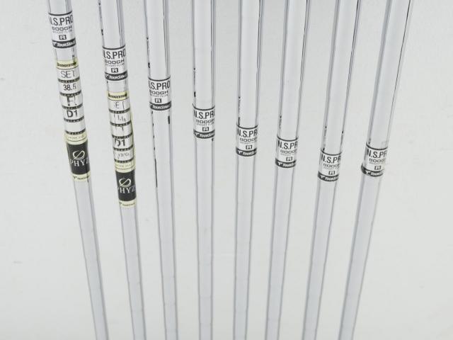 Iron set : Tourstage : ชุดเหล็ก Tourstage PHYZ Forged (ซีรี่ย์ท๊อป นุ่มไกล) มีเหล็ก 4-Pw,Aw (8 ชิ้น) ก้านเหล็ก NS Pro 800 Flex R