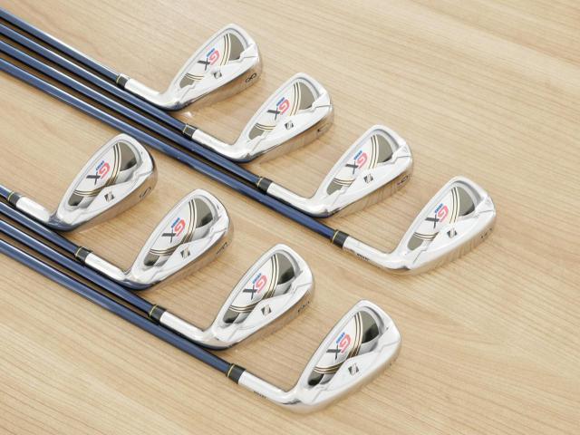 Iron set : Katana : ชุดเหล็ก Katana Sword GX (ใบใหญ่ ตีง่าย ไกล) มีเหล็ก 5-Pw,Aw,Sw (8 ชิ้น) ก้านกราไฟต์ Flex R