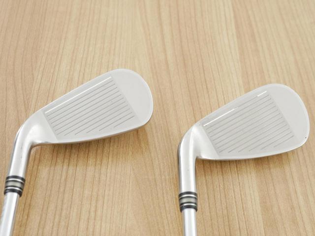 Iron set : XXIO : ชุดเหล็ก XXIO Cross (ออกปี 2019 ตีไกลที่สุดของที่สุดจาก XXIO หน้าเด้งสุดๆ) มีเหล็ก 5-Pw (6 ชิ้น ตีไกลกว่าปกติ 2 เบอร์) ก้านเหล็ก NS Pro 870 DST Flex R