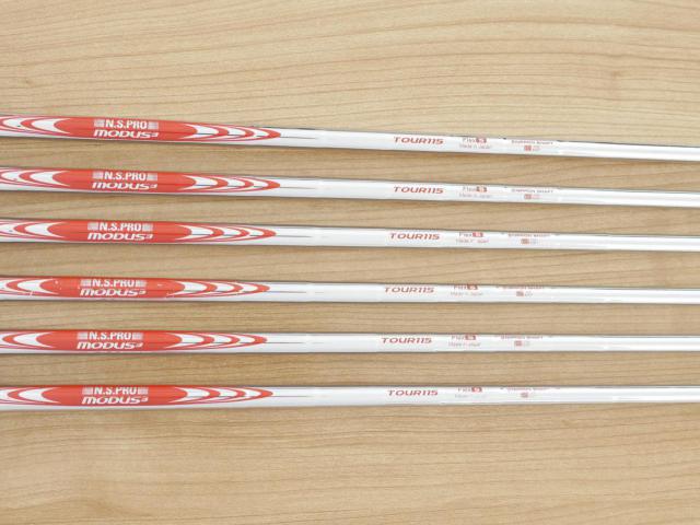 Iron set : Titleist : ชุดเหล็ก Titleist T100S Forged (รุ่นปี 2020) มีเหล็ก 5-Pw (6 ชิ้น) ก้านเหล็ก NS Pro Modus 115 Flex S
