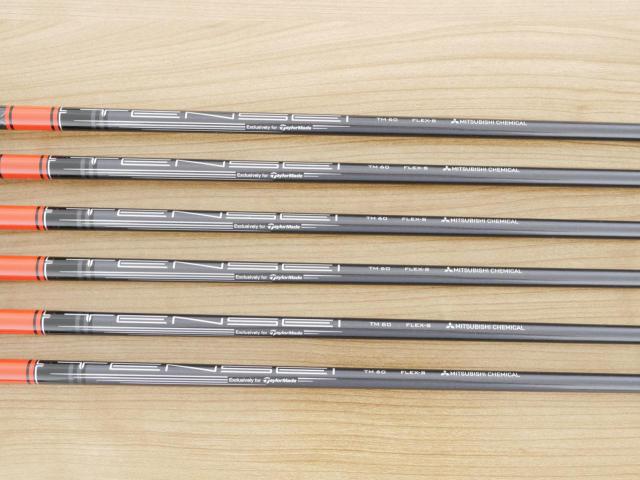 Iron set : Taylormade : ชุดเหล็ก Taylormade Stealth (ออกปี 2022 Japan Spec.) มีเหล็ก 6-Pw,Sw (6 ชิ้น) ก้านกราไฟต์ Mitsubishi Tensei TM60 Flex S