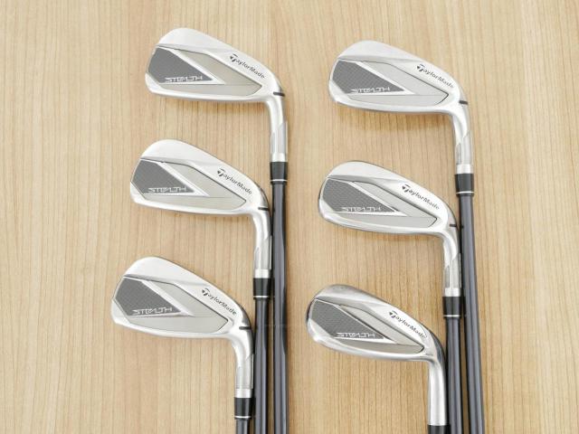 Iron set : Taylormade : ชุดเหล็ก Taylormade Stealth (ออกปี 2022 Japan Spec.) มีเหล็ก 6-Pw,Sw (6 ชิ้น) ก้านกราไฟต์ Mitsubishi Tensei TM60 Flex S