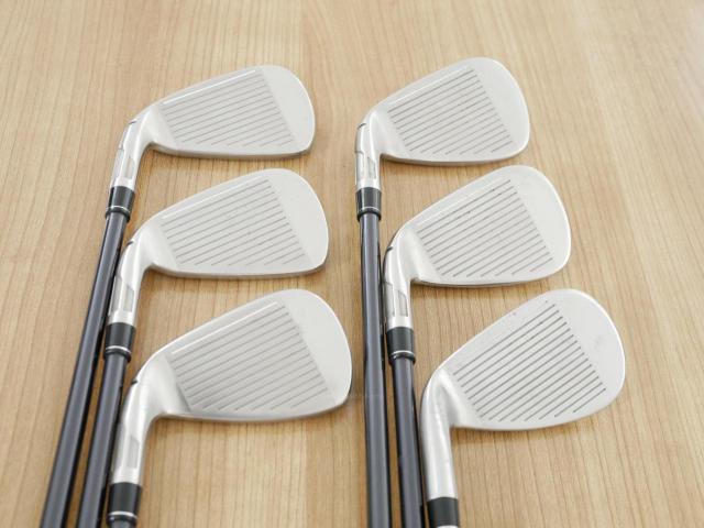 Iron set : Taylormade : ชุดเหล็ก Taylormade Stealth (ออกปี 2022 Japan Spec.) มีเหล็ก 6-Pw,Sw (6 ชิ้น) ก้านกราไฟต์ Mitsubishi Tensei TM60 Flex S