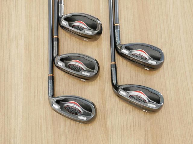 Iron set : Maruman : ชุดเหล็กกระเทย Maruman Shuttle i3000x มีเหล็ก 7-10,Pw (5 ชิ้น เทียบเท่า 6-Pw) ก้านกราไฟต์ Flex R 