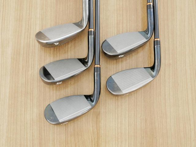 Iron set : Maruman : ชุดเหล็กกระเทย Maruman Shuttle i3000x มีเหล็ก 7-10,Pw (5 ชิ้น เทียบเท่า 6-Pw) ก้านกราไฟต์ Flex R 