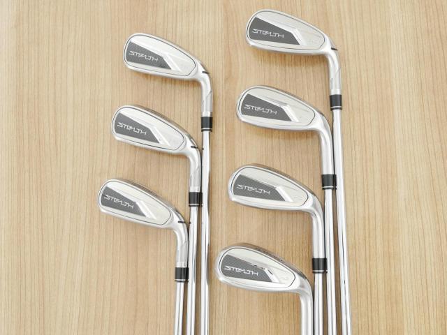 Iron set : Taylormade : ชุดเหล็ก Taylormade Stealth HD (ออกปี 2022 Japan Spec. ใบใหญ่มาก ตีง่ายสุดๆ) มีเหล็ก 5-Pw,Sw (7 ชิ้น) ก้านเหล็ก KBS Max MT 80 Flex S