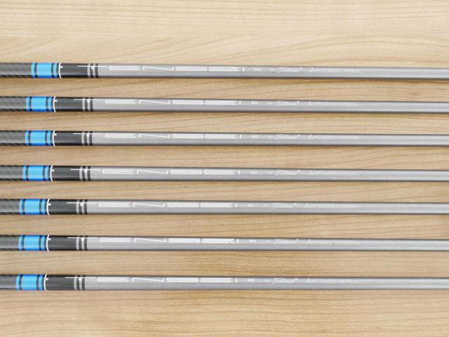 Iron set : Titleist : ชุดเหล็ก Titleist T400 (ตีง่ายที่สุด ไกลที่สุด ออกปี 2020) มีเหล็ก 7-Pw,43,49,55 (7 ชิ้น) ก้านกราไฟต์ Mitsubishi TENSEI 50 Flex R