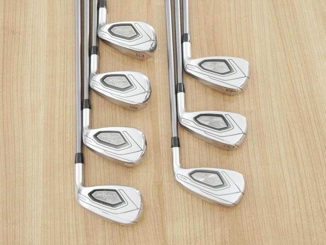 Iron set : Titleist : ชุดเหล็ก Titleist T400 (ตีง่ายที่สุด ไกลที่สุด ออกปี 2020) มีเหล็ก 7-Pw,43,49,55 (7 ชิ้น) ก้านกราไฟต์ Mitsubishi TENSEI 50 Flex R