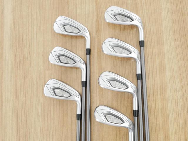 Iron set : Titleist : ชุดเหล็ก Titleist T400 (ตีง่ายที่สุด ไกลที่สุด ออกปี 2020) มีเหล็ก 7-Pw,43,49,55 (7 ชิ้น) ก้านกราไฟต์ Mitsubishi TENSEI 50 Flex R