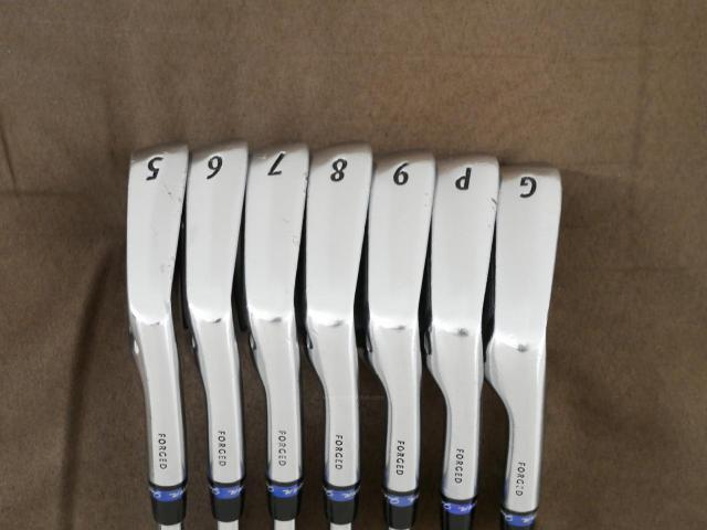 Iron set : Miura : ชุดเหล็ก Miura CB-302 Forged (ออกปี 2023 นุ่มมากๆๆ) มีเหล็ก 5-Pw,Aw (7 ชิ้น) ก้านเหล็ก Dynamic Gold 105 S200