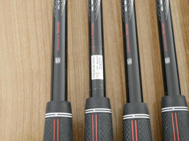 Iron set : Maruman : ชุดเหล็กกระเทย Maruman Shuttle i3000x มีเหล็ก 7-10,Pw (5 ชิ้น เทียบเท่า 6-Pw) ก้านกราไฟต์ Flex R2