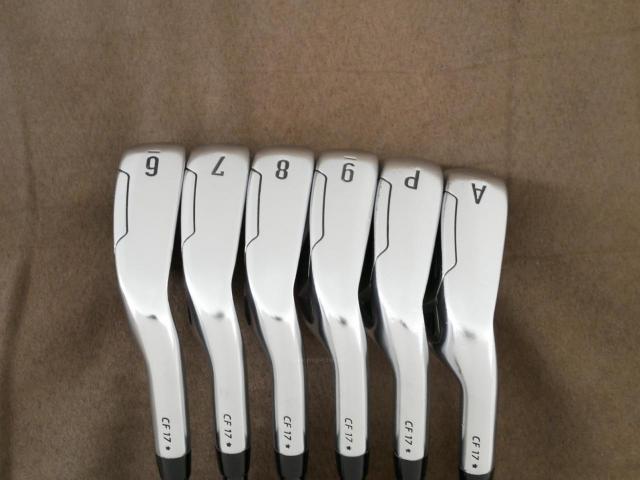 Iron set : Callaway : ชุดเหล็ก Callaway EPIC Star (ปี 2018 หน้าเด้ง โกงองศา ตีไกลมากๆ) มีเหล็ก 6-Pw,Aw (6 ชิ้น) ก้านกราไฟต์ Fujikura Speeder Evolution Flex SR