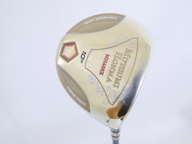 Driver : Other Brand : ไดรเวอร์ Mutsumi Honma MH488X (หัวขนาด 488cc. หน้าเด้งเกินกฏ) Loft 10.5 สุดยอดก้าน Crazy Royal Decoration Athlete Type A (Super Speed) Flex R