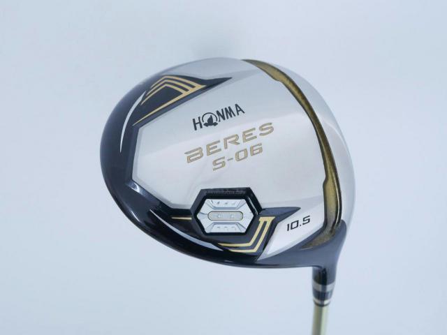 Driver : Honma : ไดรเวอร์ Honma Beres S-06 (รุ่นปี 2019) Loft 10.5 ก้าน ARMRQ X (47) Flex SR (2 ดาว)