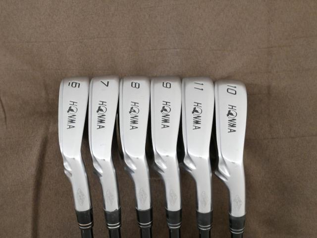 Iron set : Honma : Honma Beres MG703 (หน้าเด้ง) มีเหล็ก 6-11 (6 ชิ้น เทียบเท่า 5-Pw) ก้านกราไฟต์ Mitsubishi KUROKAGE 65G Flex R