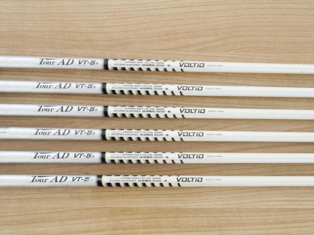 Iron set : Katana : ชุดเหล็ก Katana Voltio II Hi V (หน้าเด้ง ใบใหญ่ ตีง่าย ไกล สวย) มีเหล็ก 5-Pw ก้าน Tour AD VT-5 Flex R