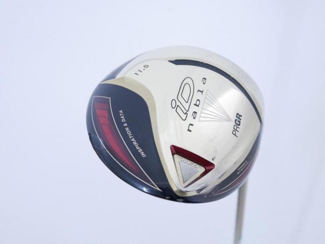 Driver : PRGR : ไดรเวอร์ PRGR ID Nabla RED (รุ่นท้อป 460cc.) Loft 11.5 ก้าน M-40 Flex SR