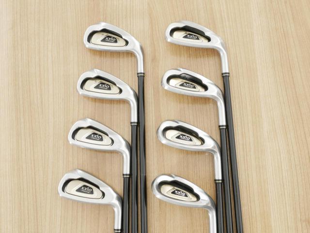 Iron set : XXIO : ชุดเหล็ก XXIO Prime 5 (รุ่นท๊อปสุด หน้าเด้ง) มีเหล็ก 5-Pw,Aw,Sw (8 ชิ้น) ก้าน SP-500 Flex R2