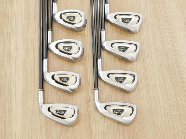 Iron set : XXIO : ชุดเหล็ก XXIO Prime 5 (รุ่นท๊อปสุด หน้าเด้ง) มีเหล็ก 5-Pw,Aw,Sw (8 ชิ้น) ก้าน SP-500 Flex R2