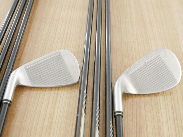 Iron set : XXIO : ชุดเหล็ก XXIO Prime 5 (รุ่นท๊อปสุด หน้าเด้ง) มีเหล็ก 5-Pw,Aw,Sw (8 ชิ้น) ก้าน SP-500 Flex R2