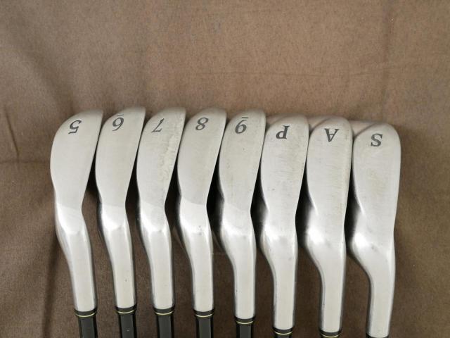 Iron set : XXIO : ชุดเหล็ก XXIO Prime 5 (รุ่นท๊อปสุด หน้าเด้ง) มีเหล็ก 5-Pw,Aw,Sw (8 ชิ้น) ก้าน SP-500 Flex R2