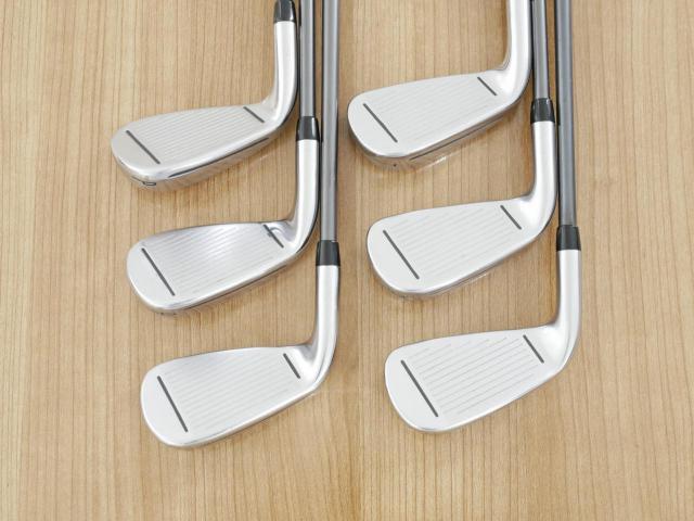 Iron set : Taylormade : ชุดเหล็ก Taylormade Gloire G (รุ่นท๊อปสุด ตีไกลมากๆ เหล็ก 7 Loft 26.5 หน้าเด้ง) มีเหล็ก 5-Pw (6 ชิ้น) ก้านกราไฟต์ Flex S