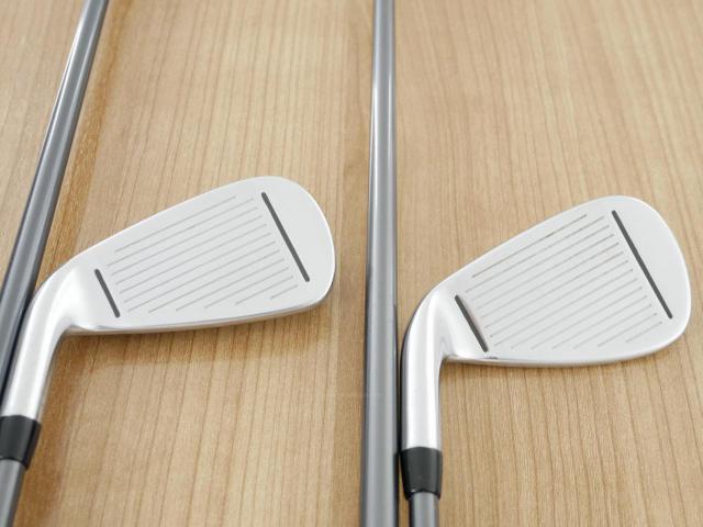 Iron set : Taylormade : ชุดเหล็ก Taylormade Gloire G (รุ่นท๊อปสุด ตีไกลมากๆ เหล็ก 7 Loft 26.5 หน้าเด้ง) มีเหล็ก 5-Pw (6 ชิ้น) ก้านกราไฟต์ Flex S