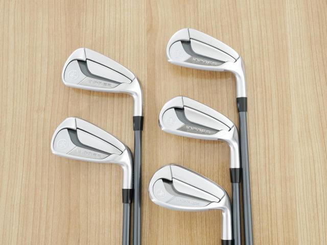 Iron set : Yamaha : ชุดเหล็ก Yamaha Inpres DriveStar Type S (รุ่นล่าสุด ปี 2025 ตีไกลที่สุด ไกลกว่าเหล็กทั่วไป 2 เบอร์ หน้าเด้งมากๆ) มีเหล็ก 7-Pw,Aw (5 ชิ้น) ก้านกราไฟต์ Fujikura Speeder NX M-425i Flex SR