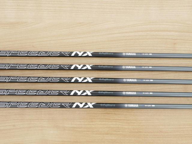 Iron set : Yamaha : ชุดเหล็ก Yamaha Inpres DriveStar Type S (รุ่นล่าสุด ปี 2025 ตีไกลที่สุด ไกลกว่าเหล็กทั่วไป 2 เบอร์ หน้าเด้งมากๆ) มีเหล็ก 7-Pw,Aw (5 ชิ้น) ก้านกราไฟต์ Fujikura Speeder NX M-425i Flex SR